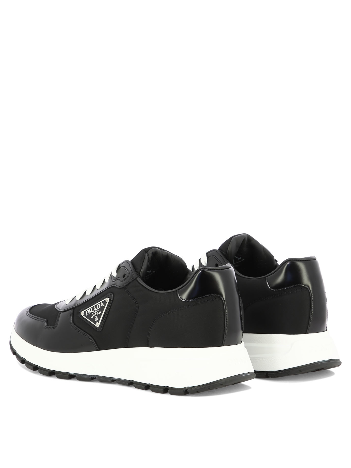 PRADA Black   Prax 01 sneakers